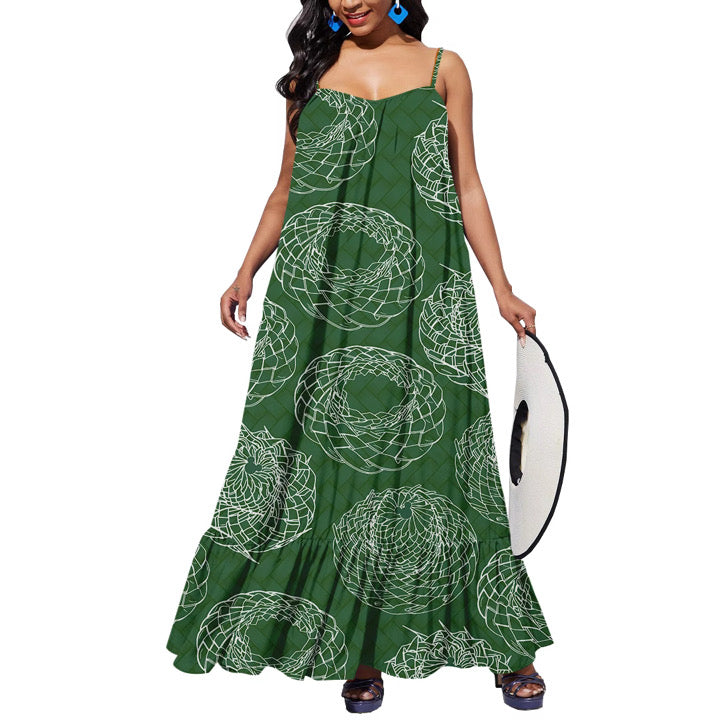 Pāpale Halter Dress (flared)
