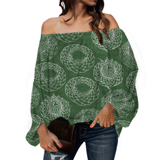 Pāpale Off the Shoulder Blouse