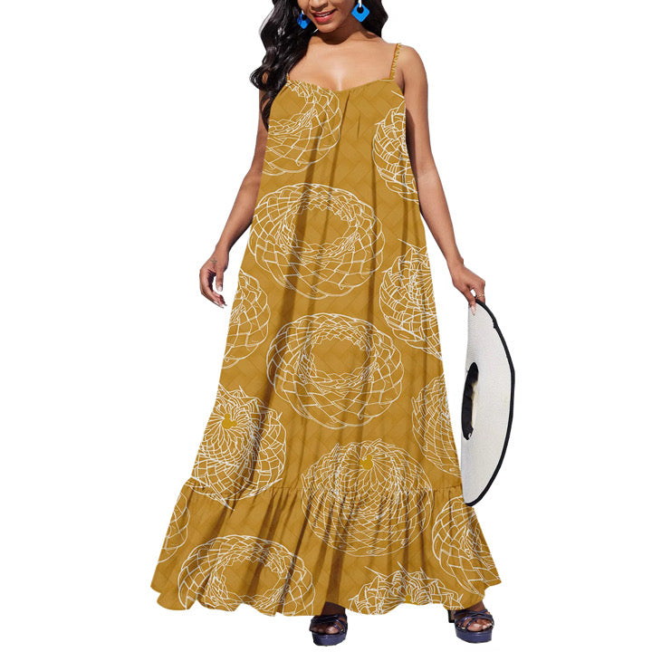Pāpale Halter Dress (flared)
