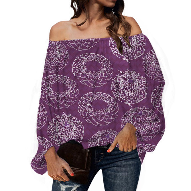 Pāpale Off the Shoulder Blouse