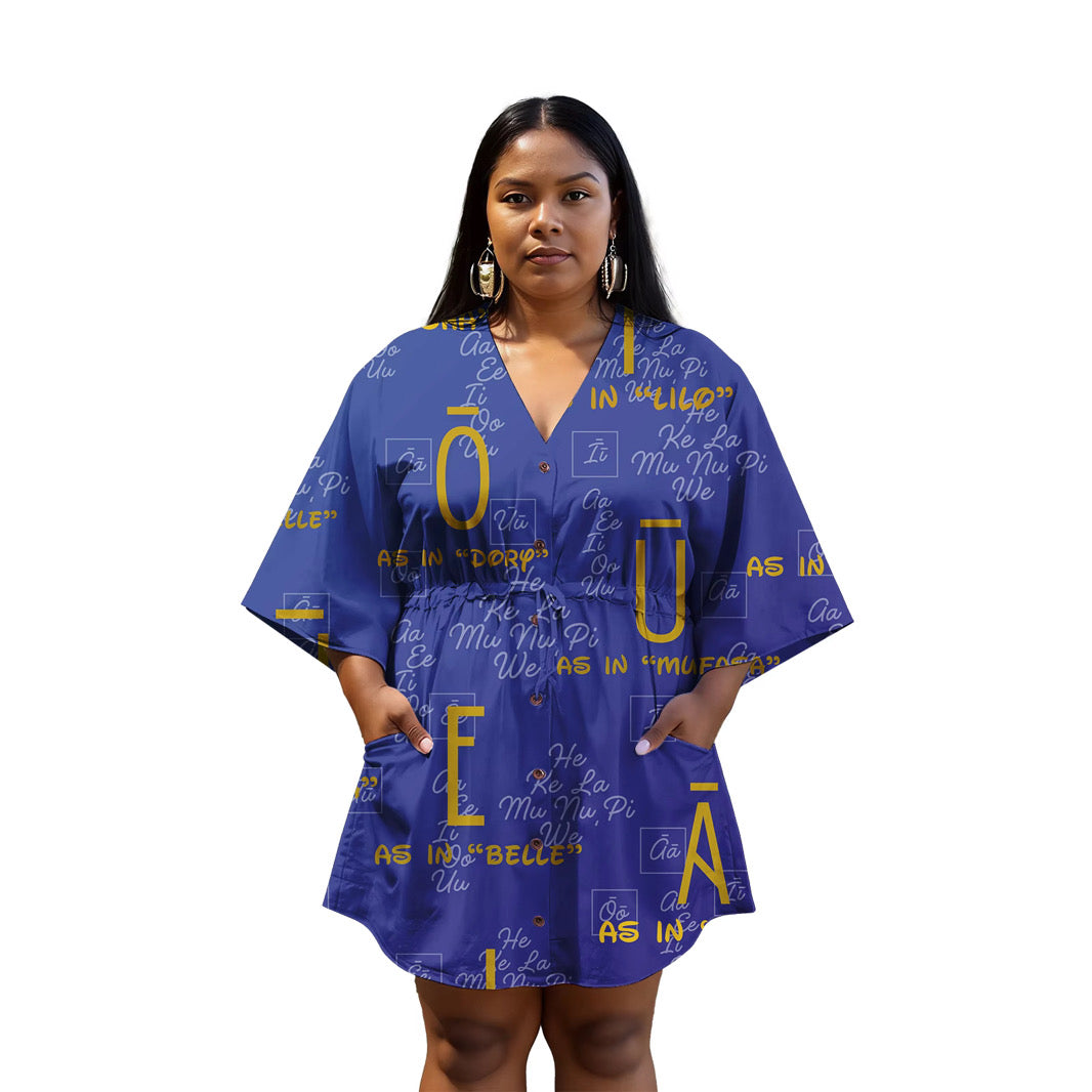 {NEW} Casual Beach Drawstring Dress