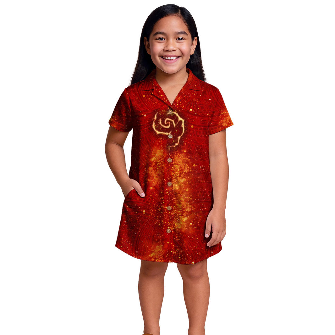 {NEW} Keiki Aloha Shirt Dress