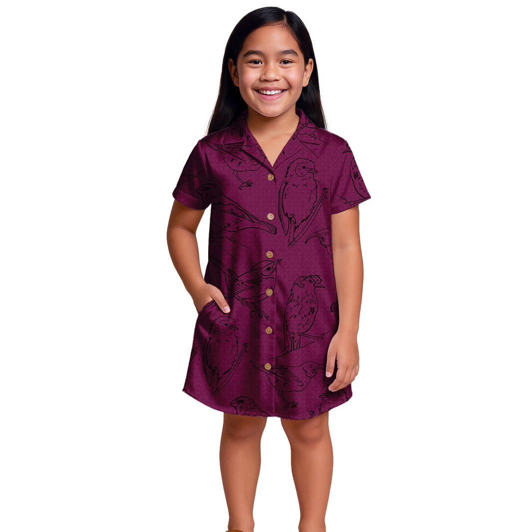 {NEW} Keiki Aloha Shirt Dress