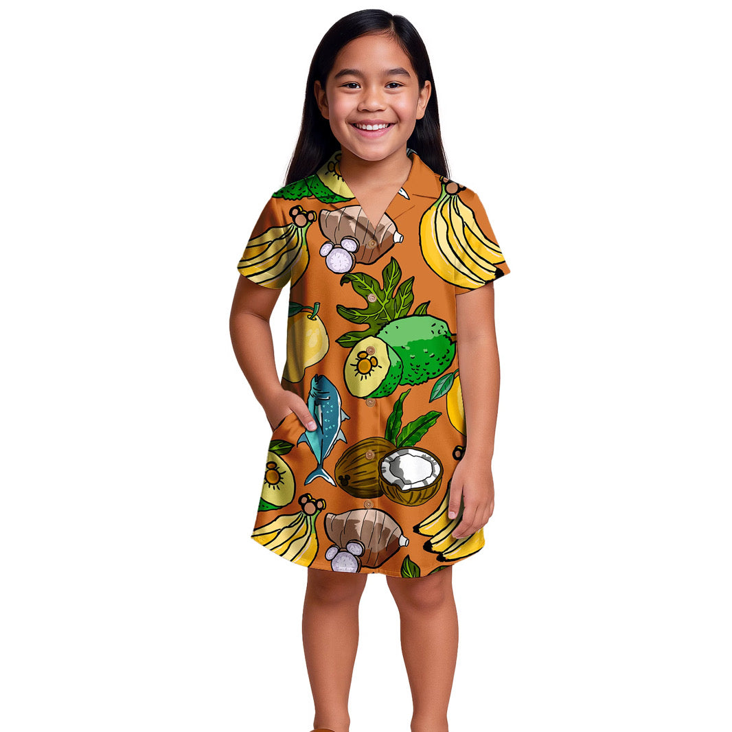 {NEW} Keiki Aloha Shirt Dress