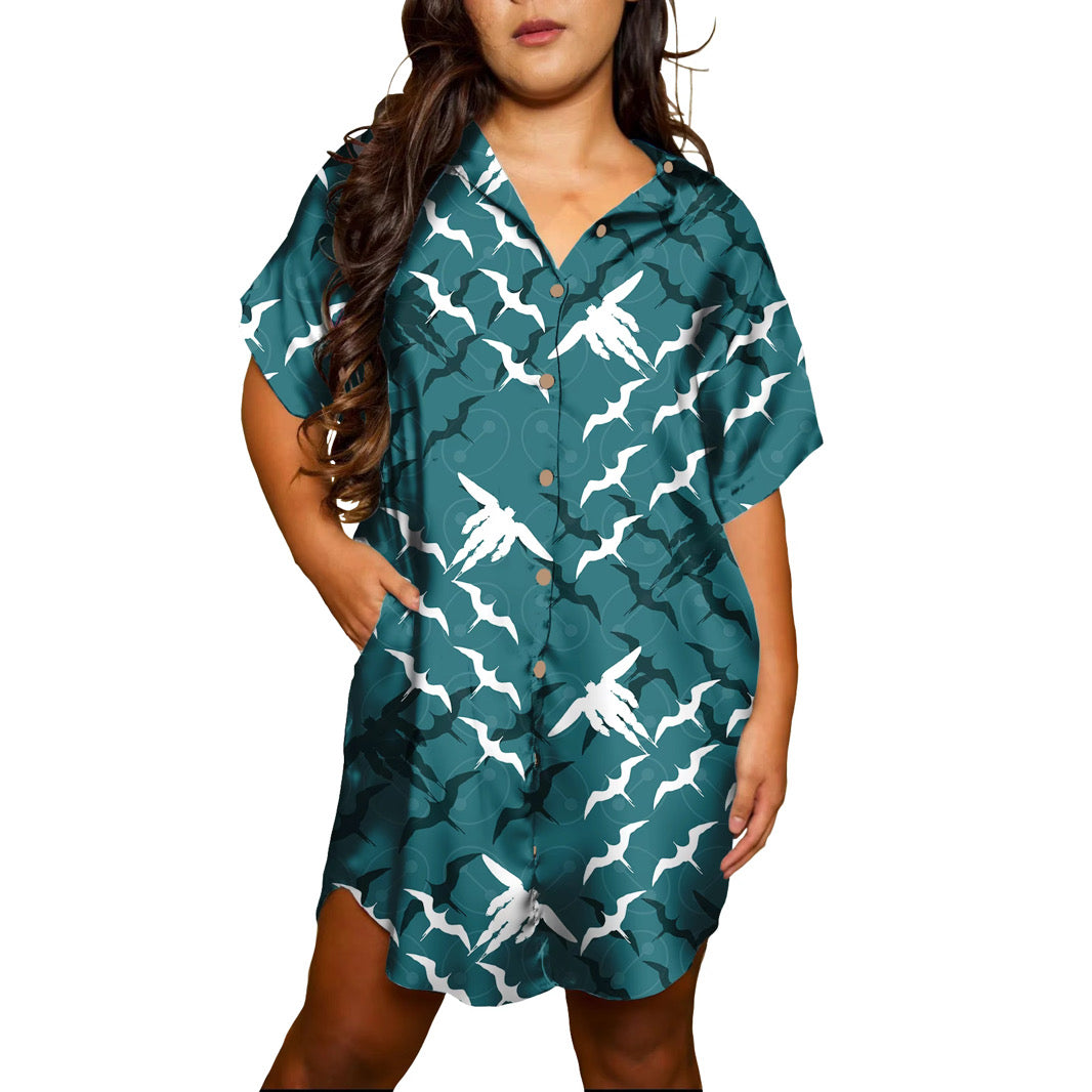 Aloha Shirt Dress [pre order]