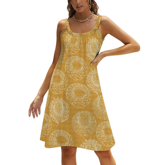 Pāpale Sleeveless Halter Dress