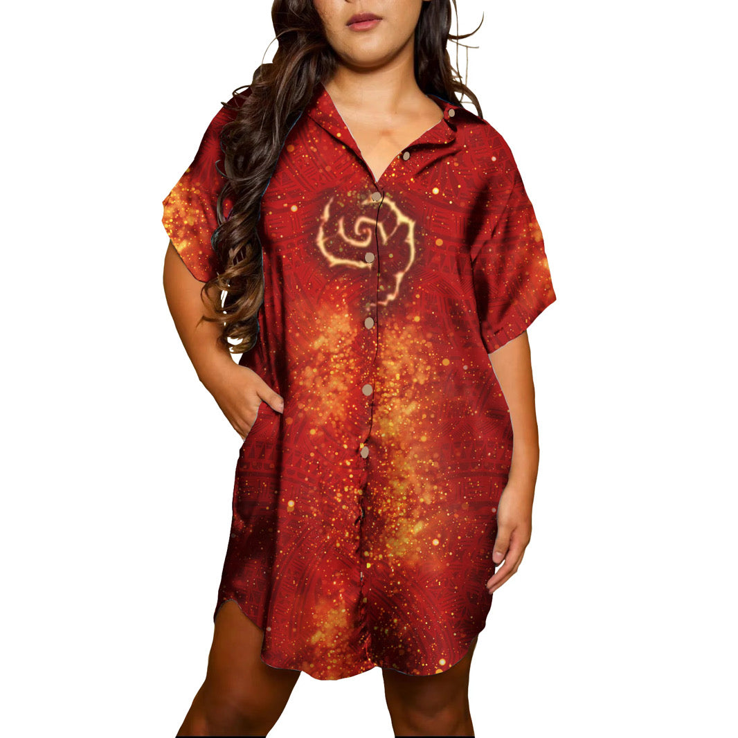 {NEW} Aloha Shirt Dress