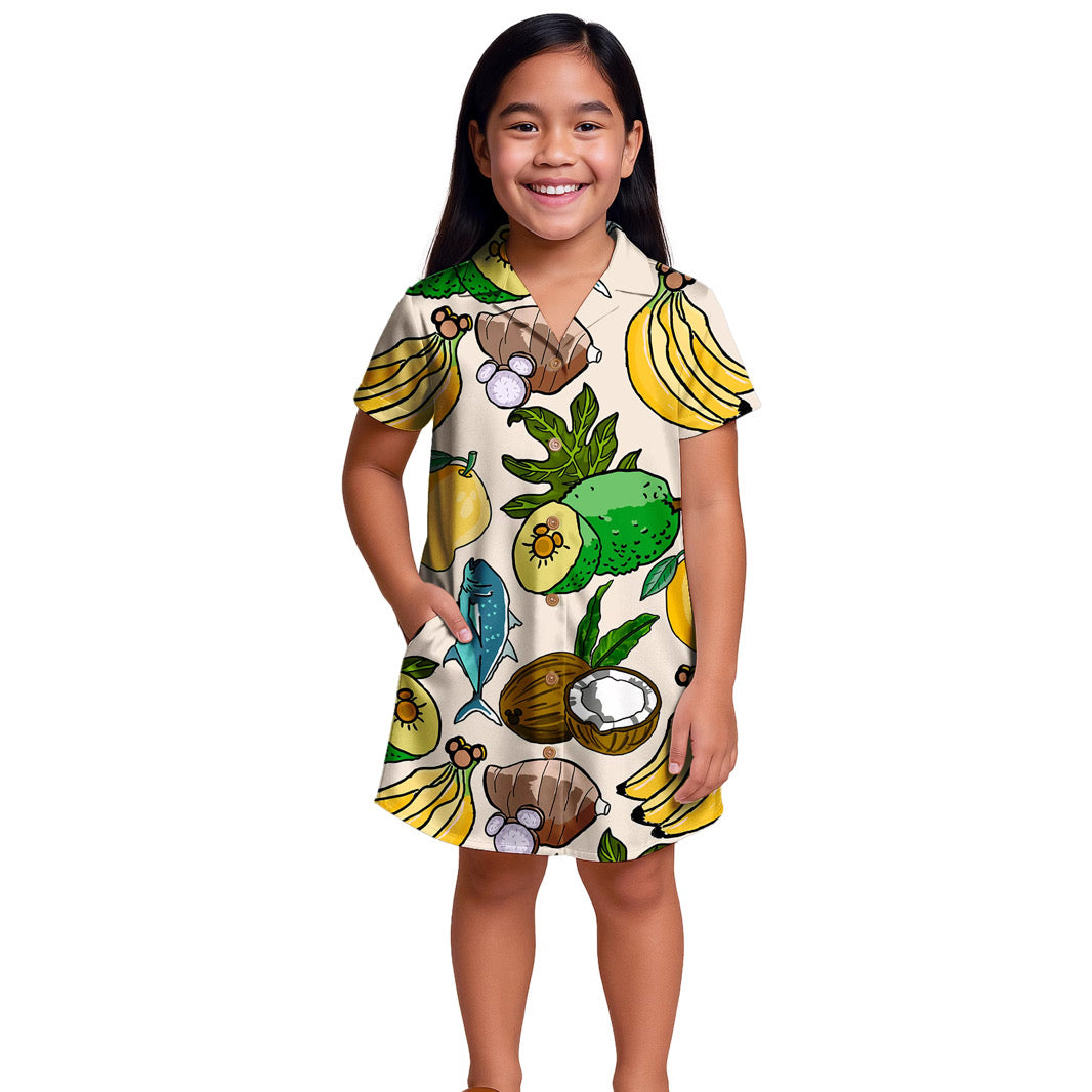 {NEW} Keiki Aloha Shirt Dress