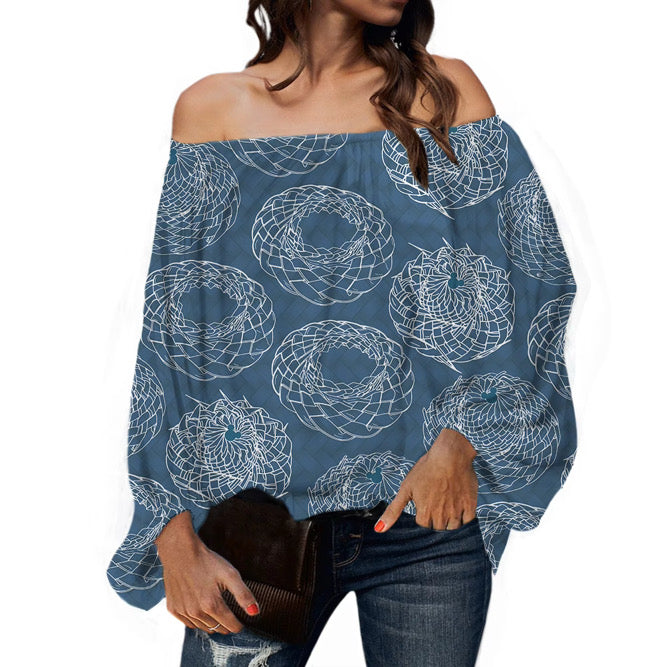 Pāpale Off the Shoulder Blouse
