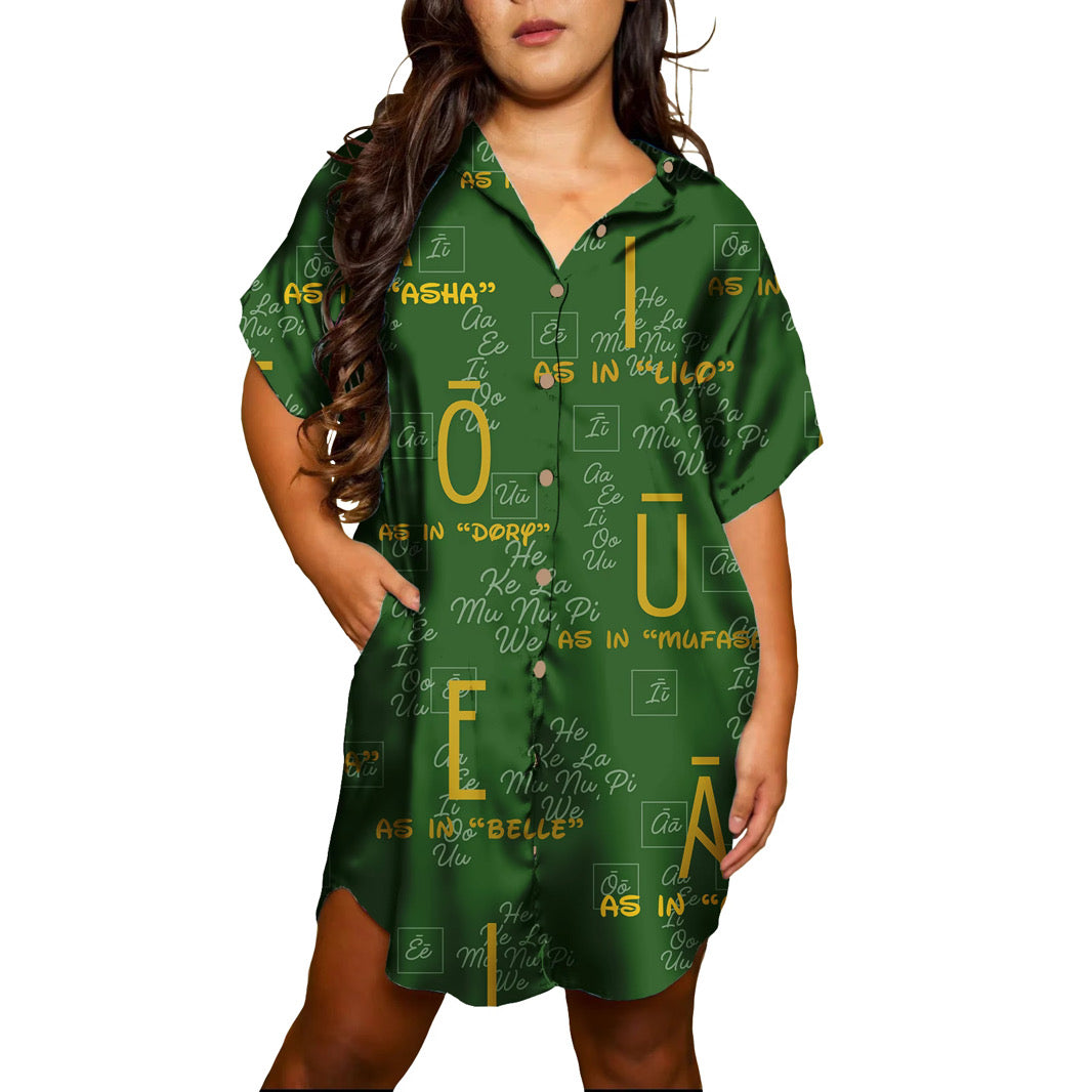 {NEW} Aloha Shirt Dress