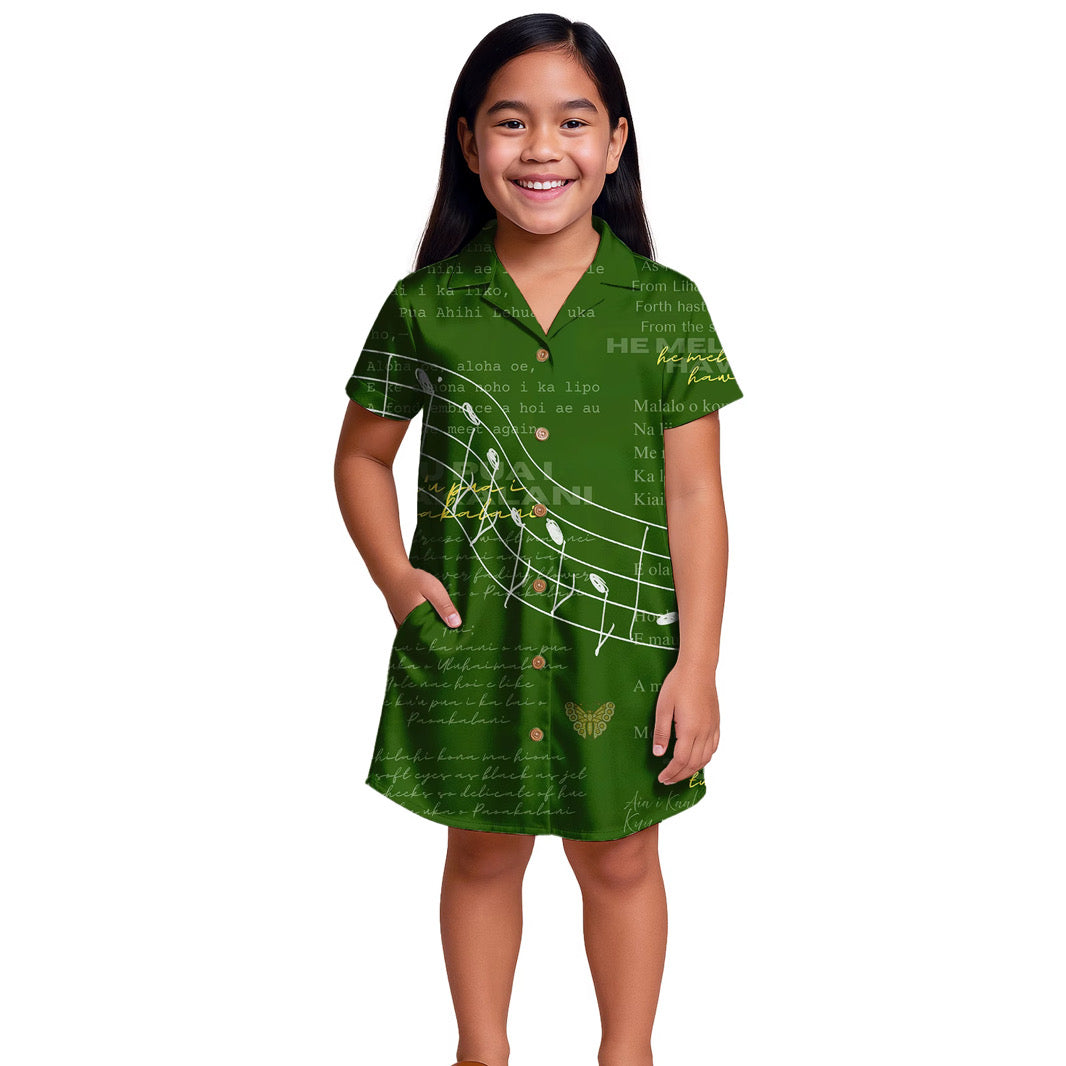 {NEW} Keiki Aloha Shirt Dress