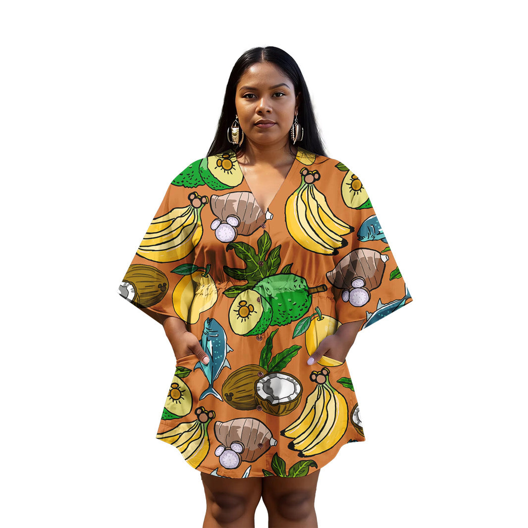 {NEW} Casual Beach Drawstring Dress