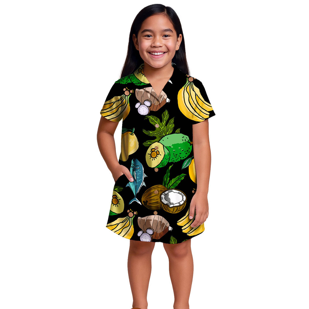 {NEW} Keiki Aloha Shirt Dress