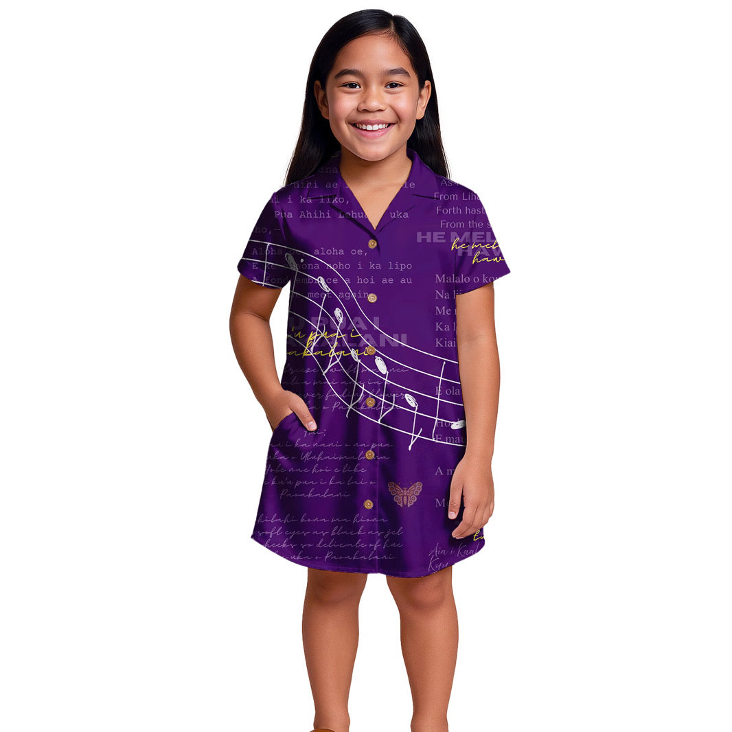 {NEW} Keiki Aloha Shirt Dress