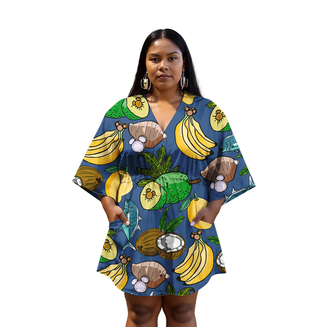 {NEW} Casual Beach Drawstring Dress