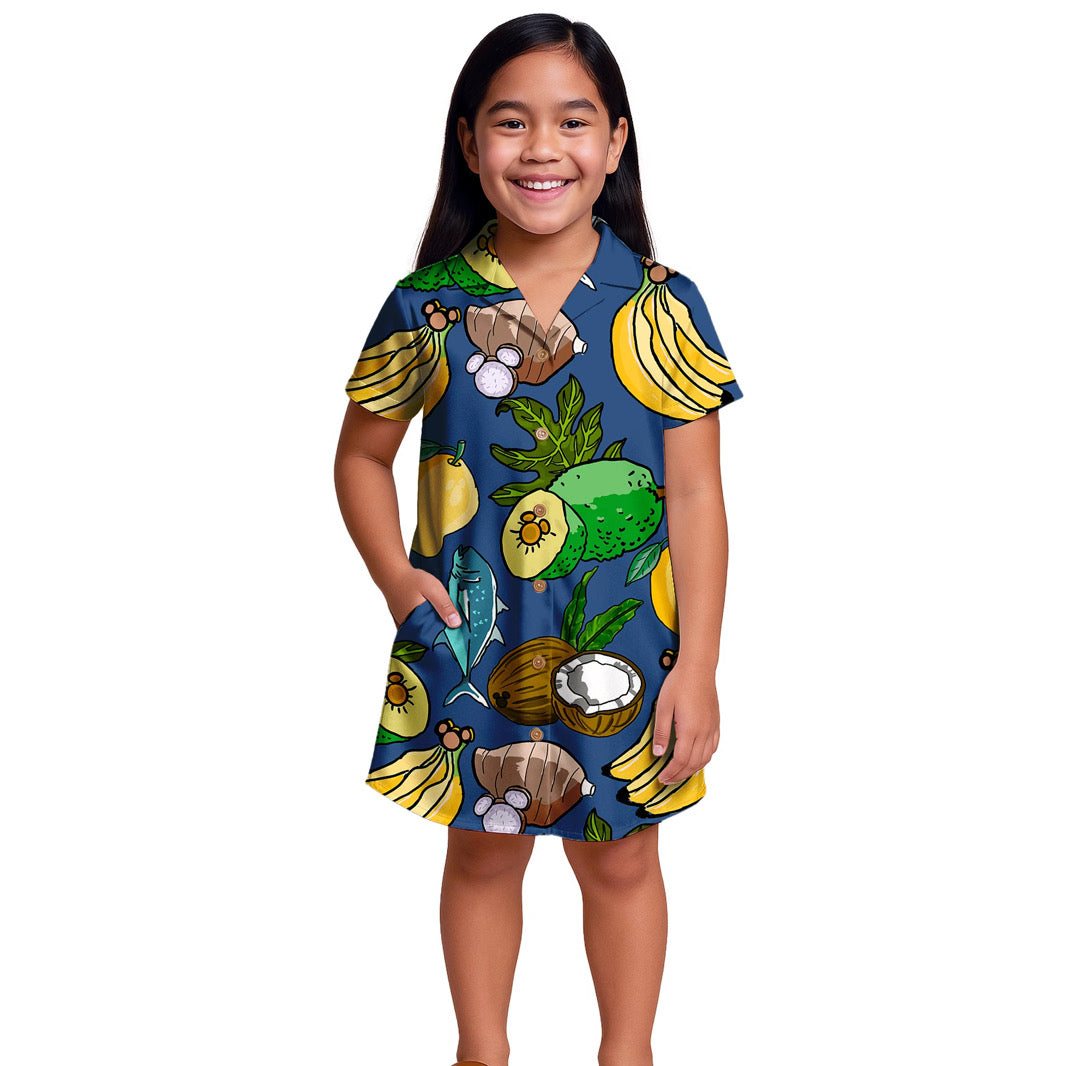 {NEW} Keiki Aloha Shirt Dress
